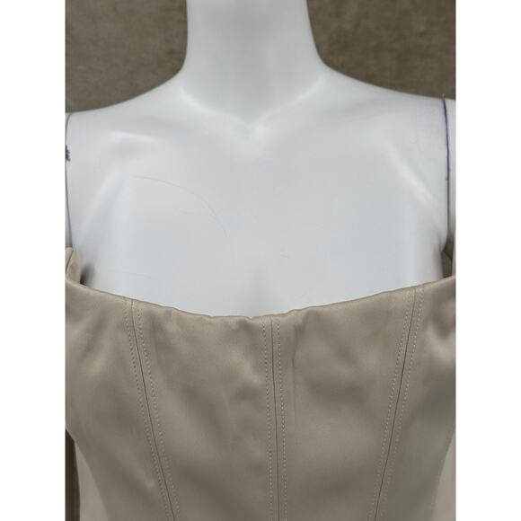 House of CB Dress Womens Large+ Magdalena Oyster Corset‎ Mini Strapless Cocktail - Picture 3 of 13